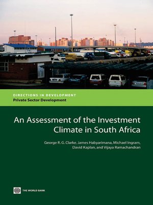 cover image of An Assessment of the Investment Climate in South Africa